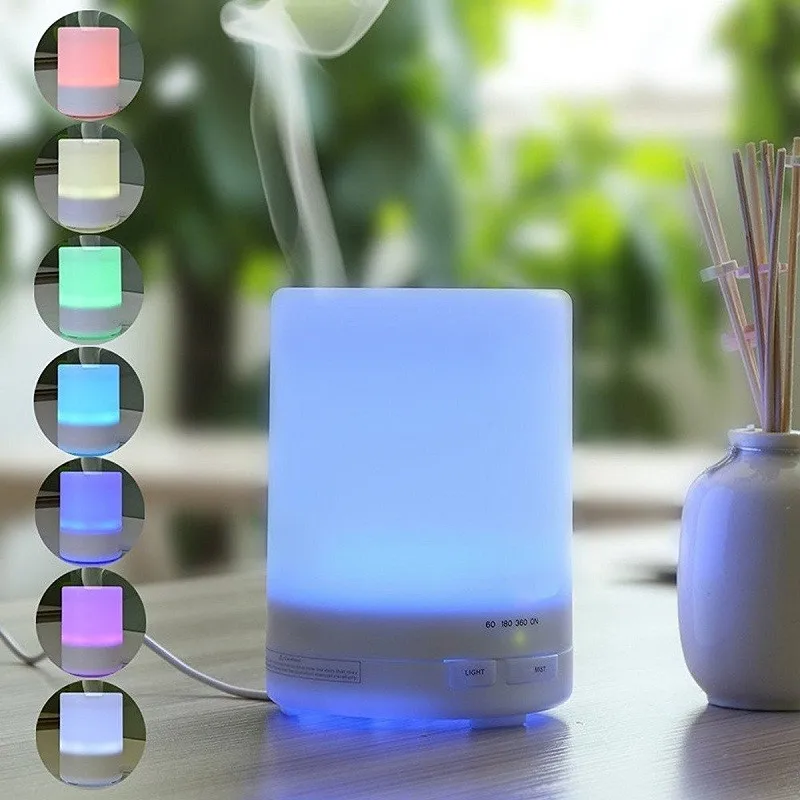 300ml Aromatherapy Humidifier 7 Colors LED light Ultrasonic Aroma Essential Oil Diffuser Air Humidifier Mist Maker for Home
300ml Aromatherapy Humidifier 7 Colors LED light Ultrasonic Aroma Essential Oil Diffuser Air Humidifier Mist Maker for Home
