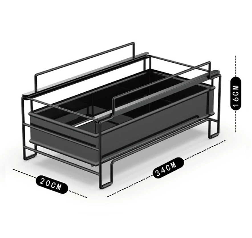 Kitchen Floor-Mounted Spice Racks Multi-Layer Storage Iron Racks Kitchen Rack Drawer Type Sink Storage
Kitchen Floor-Mounted Spice Racks Multi-Layer Storage Iron Racks Kitchen Rack Drawer Type Sink Storage