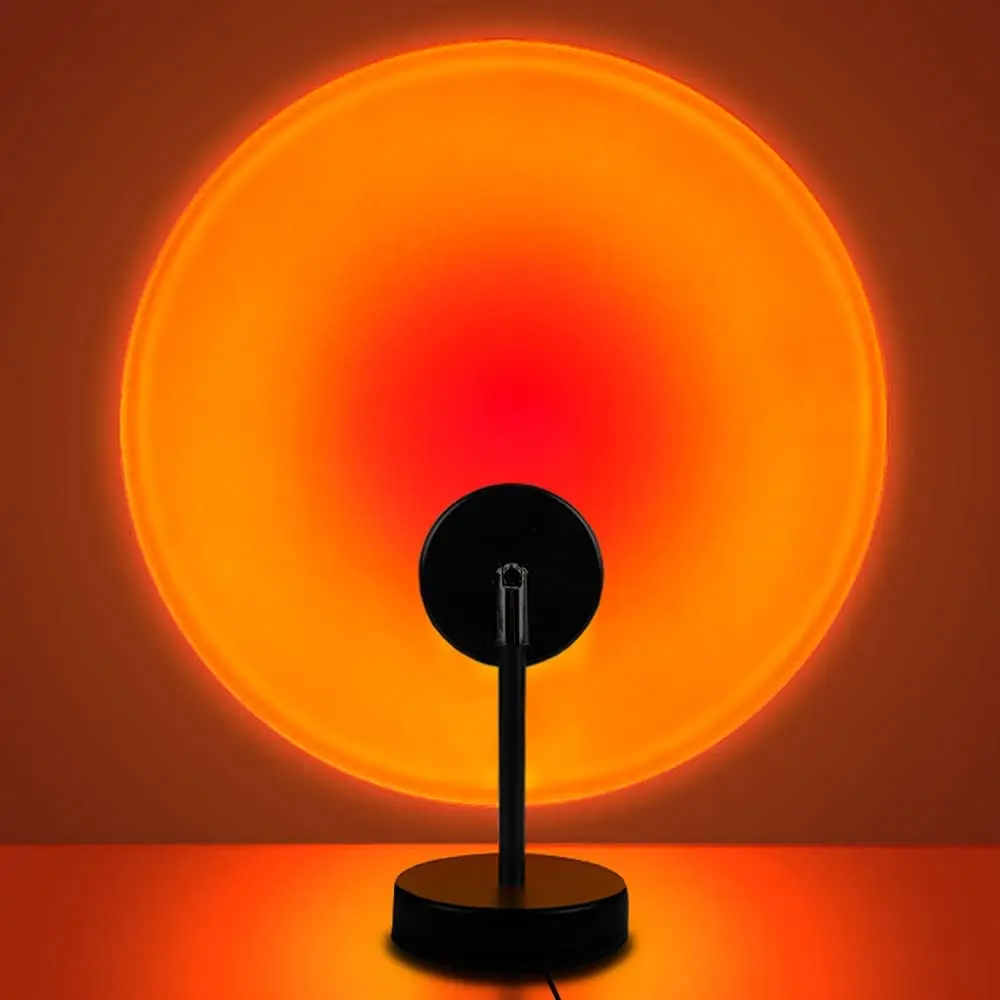 USB Rainbow Sunset Red Projector Led Night Light Sun Projection Desk Lamp for Bedroom Bar Coffee Store Wall Decoration Lighting
USB Rainbow Sunset Red Projector Led Night Light Sun Projection Desk Lamp for Bedroom Bar Coffee Store Wall Decoration Lighting