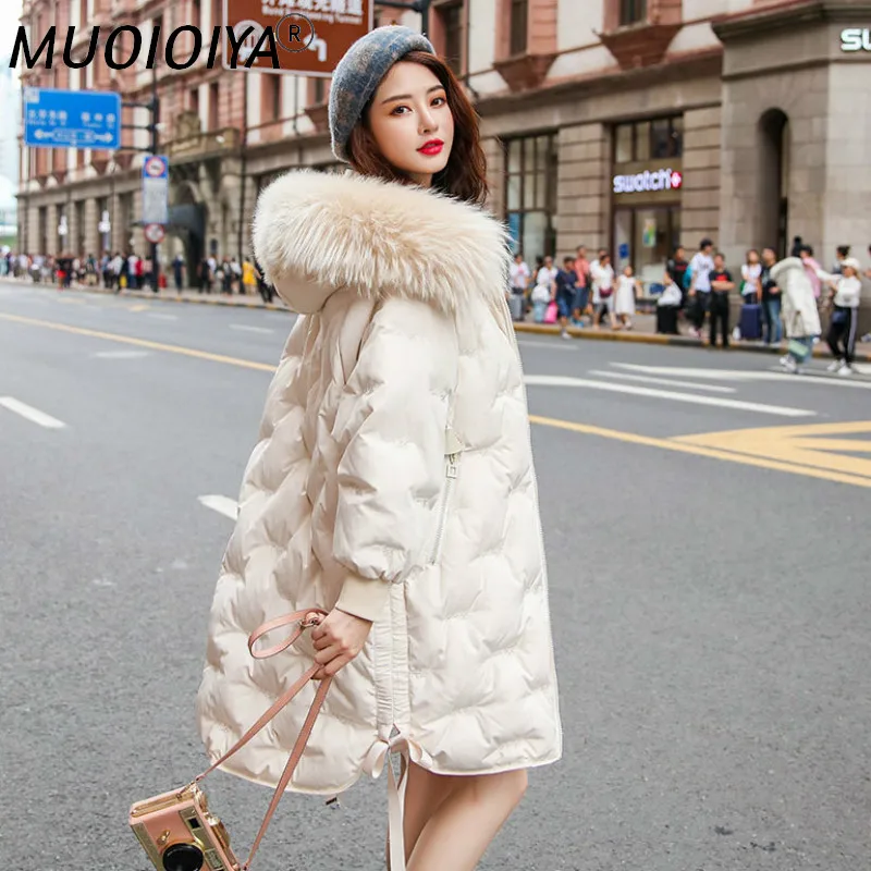 Women's Winter Down Jacket Hooded Coat Female Jacket Korean Woman Parkas Raccoon Dog Fur Collar 2022 Mujeres Abrigos Pph1319
Women's Winter Down Jacket Hooded Coat Female Jacket Korean Woman Parkas Raccoon Dog Fur Collar 2022 Mujeres Abrigos Pph1319