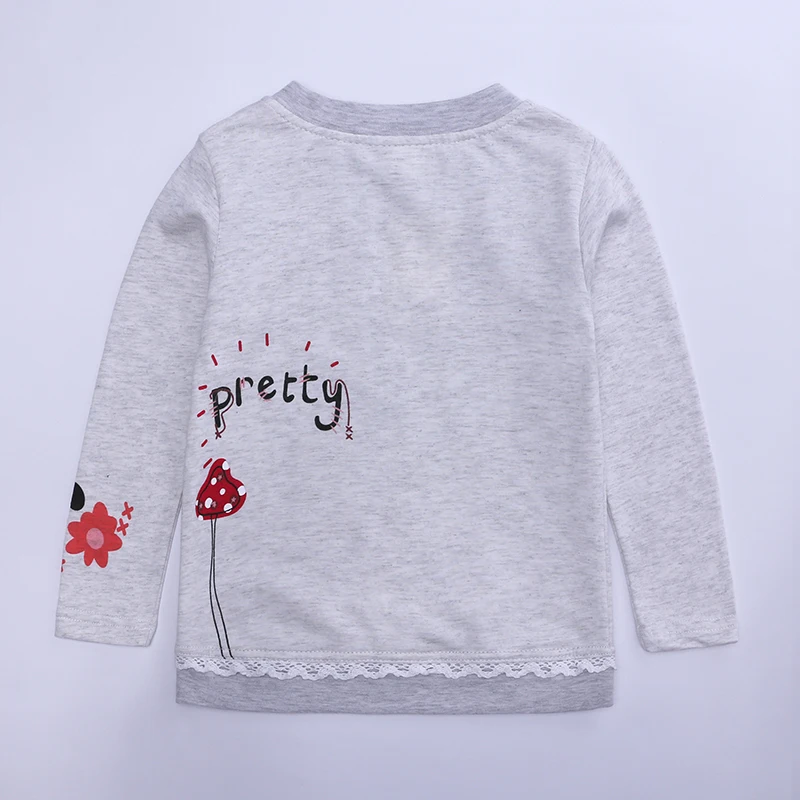 Kids Tales Baby Girl Set Children Girls Clothes Sets Cotton Cute Long Sleeve Tops+Jean 2 pcs Clothing Suits | Мать и ребенок