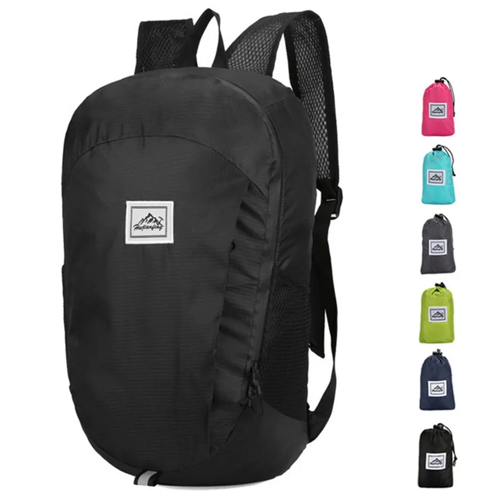 20L Outdoor Sports Backpack Waterproof Portable Folding Bag Comfortable Rucksack Breathable Water-repellent Camping Zipper Pouch
20L Outdoor Sports Backpack Waterproof Portable Folding Bag Comfortable Rucksack Breathable Water-repellent Camping Zipper Pouch