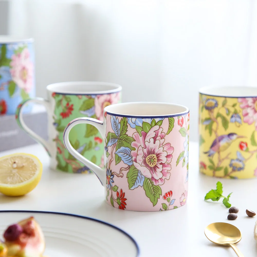 Mugs Coffee Cups Bone China French Pastoral Milk Mug Water Cup Office Decorations Cups Coffeeware Teaware Ceramic Home Supplies
Mugs Coffee Cups Bone China French Pastoral Milk Mug Water Cup Office Decorations Cups Coffeeware Teaware Ceramic Home Supplies