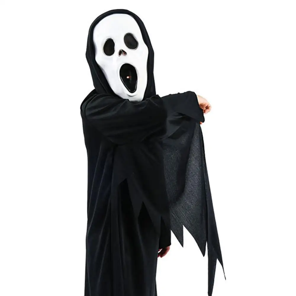 Ghost Skeleton Costume Robe Horror Vampire Zombie Skull Children Robe Devil Halloween Performance Costumes For Kids
Ghost Skeleton Costume Robe Horror Vampire Zombie Skull Children Robe Devil Halloween Performance Costumes For Kids