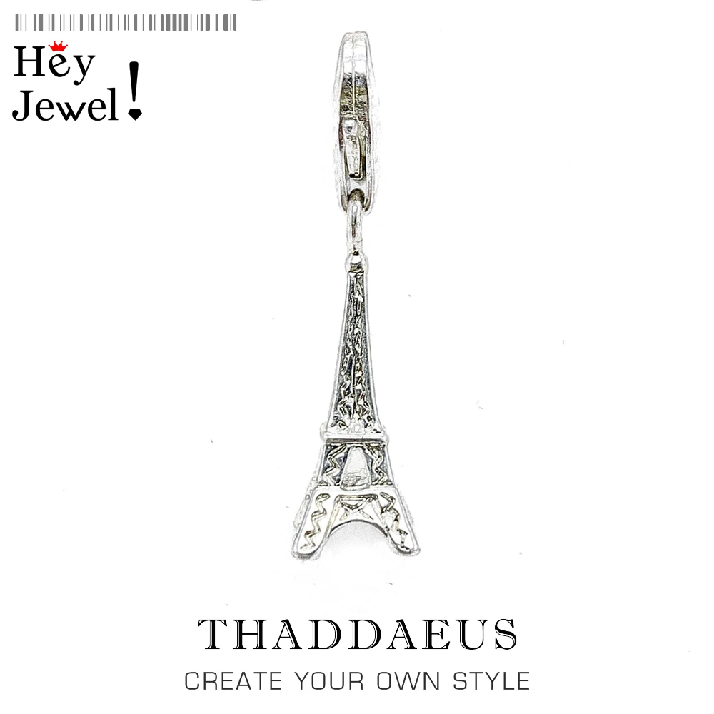Retro Eiffel Tower DIY Pendant Charms Nice Fashion 925 Sterling Silver Gift For Bracelet & Necklaces Jewelry Classic Women Gifts
Retro Eiffel Tower DIY Pendant Charms Nice Fashion 925 Sterling Silver Gift For Bracelet & Necklaces Jewelry Classic Women Gifts