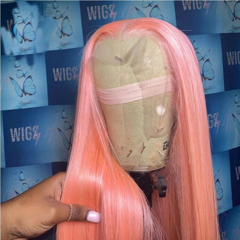 26Inch 180%Density Soft Long Straight WIg Pink Color Wigs Glueless Lace Front Wig For Black Women With Baby Hair Daily WIgs
26Inch 180%Density Soft Long Straight WIg Pink Color Wigs Glueless Lace Front Wig For Black Women With Baby Hair Daily WIgs