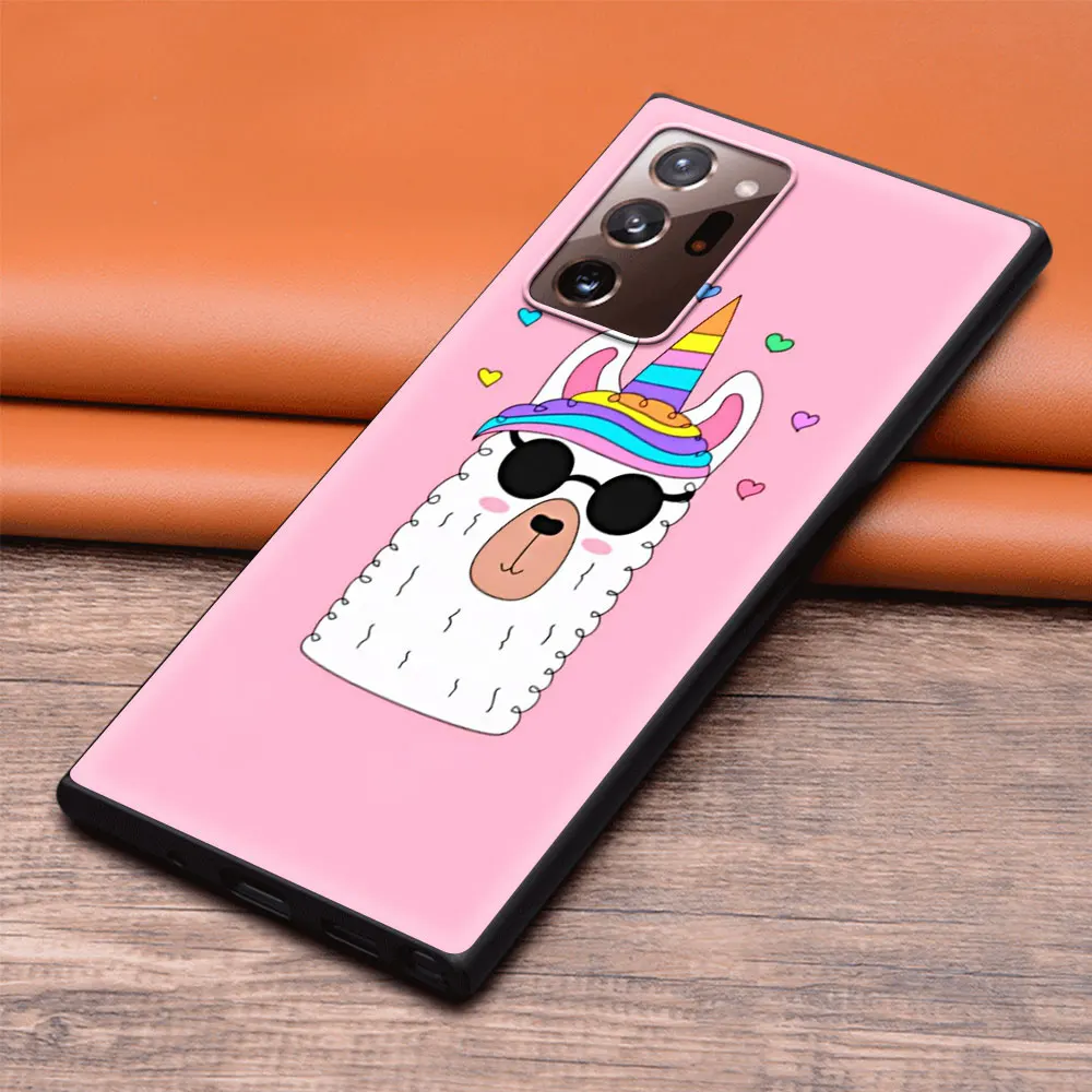 Luxury Shockproof Case for Samsung Galaxy Note 20 Ulrta Coque Cover for Galaxy Note 10 9 8 Plus 5G Shell Cartoon Alpaca
Luxury Shockproof Case for Samsung Galaxy Note 20 Ulrta Coque Cover for Galaxy Note 10 9 8 Plus 5G Shell Cartoon Alpaca