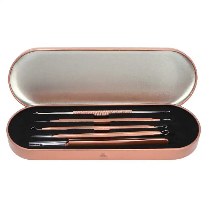 Pimple Tweezers Comedone Remover Pimple Popper Tool Kit Blackhead Extractor Needle Curved Blackhead Tweezer Pimple Popper Tool
Pimple Tweezers Comedone Remover Pimple Popper Tool Kit Blackhead Extractor Needle Curved Blackhead Tweezer Pimple Popper Tool