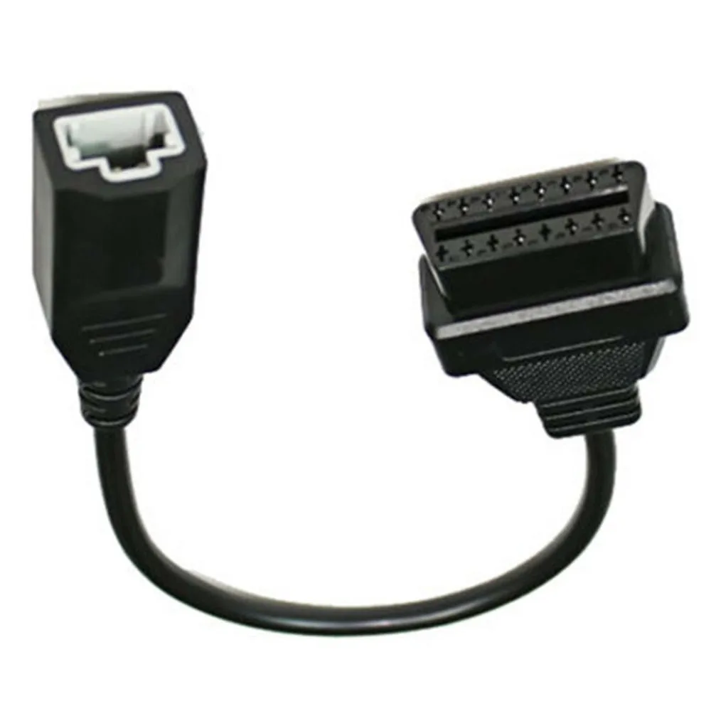 Кабель-адаптер для подключения OBD2 3-контактный диагностический шнур 30 см заменяемый 16-контактный адаптер
Кабель-адаптер для подключения OBD2 3-контактный диагностический шнур 30 см заменяемый 16-контактный адаптер