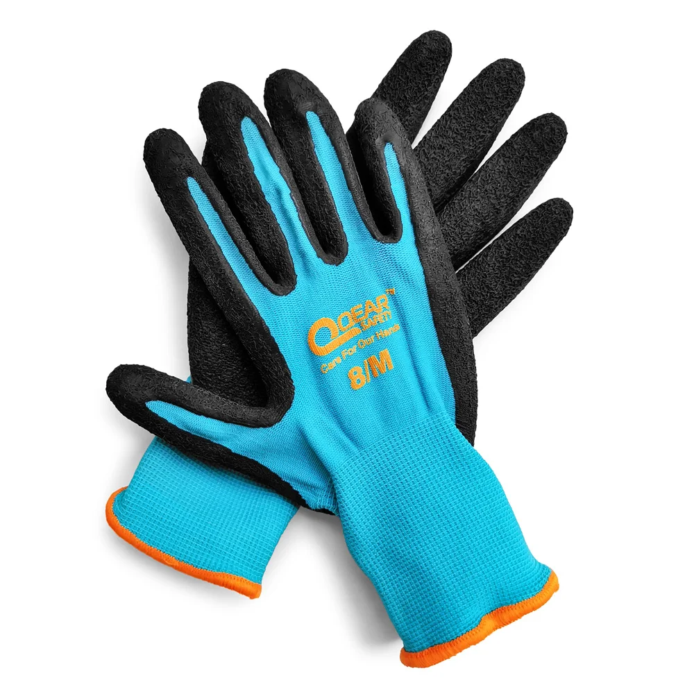 3 пары, садовые латексные рабочие перчатки, текстурированная ладонь для защиты от скольжения, грязи/жирных пятен
3 пары, садовые латексные рабочие перчатки, текстурированная ладонь для защиты от скольжения, грязи/жирных пятен