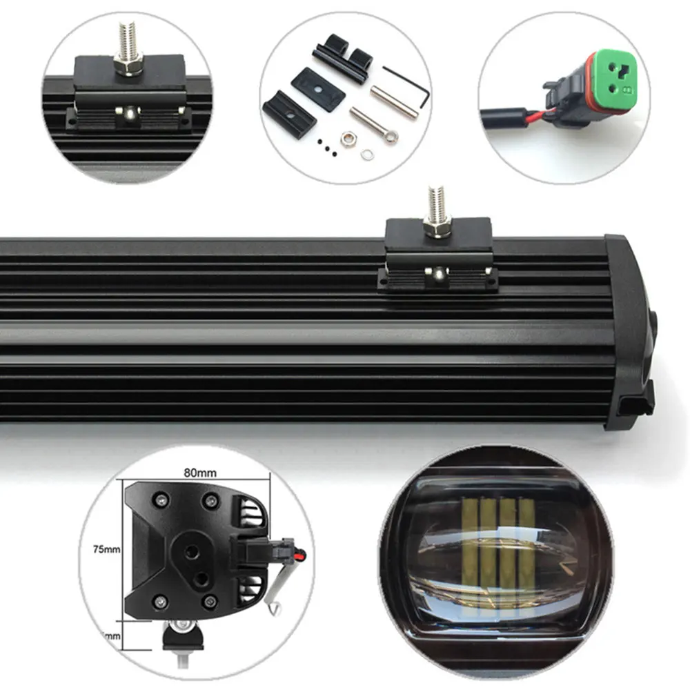 90W 120W DC 9-32V LED Work Light Bar LED Light for Car Tractor Boat Off-road 4WD 4x4 Truck SUV ATV Driving 12V 24V
90W 120W DC 9-32V LED Work Light Bar LED Light for Car Tractor Boat Off-road 4WD 4x4 Truck SUV ATV Driving 12V 24V