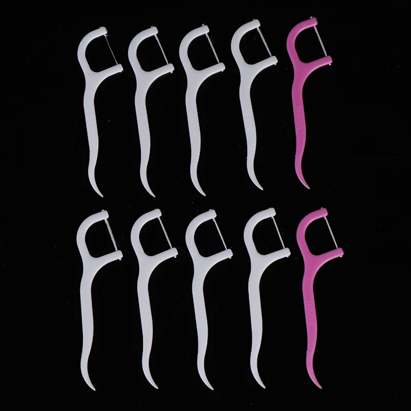 20/100pcs Disposable Dental Floss Stick Interdental Brush Teeth Toothpicks Flosser Pick Oral Gum Teeth Cleaning Care Tools
20/100pcs Disposable Dental Floss Stick Interdental Brush Teeth Toothpicks Flosser Pick Oral Gum Teeth Cleaning Care Tools