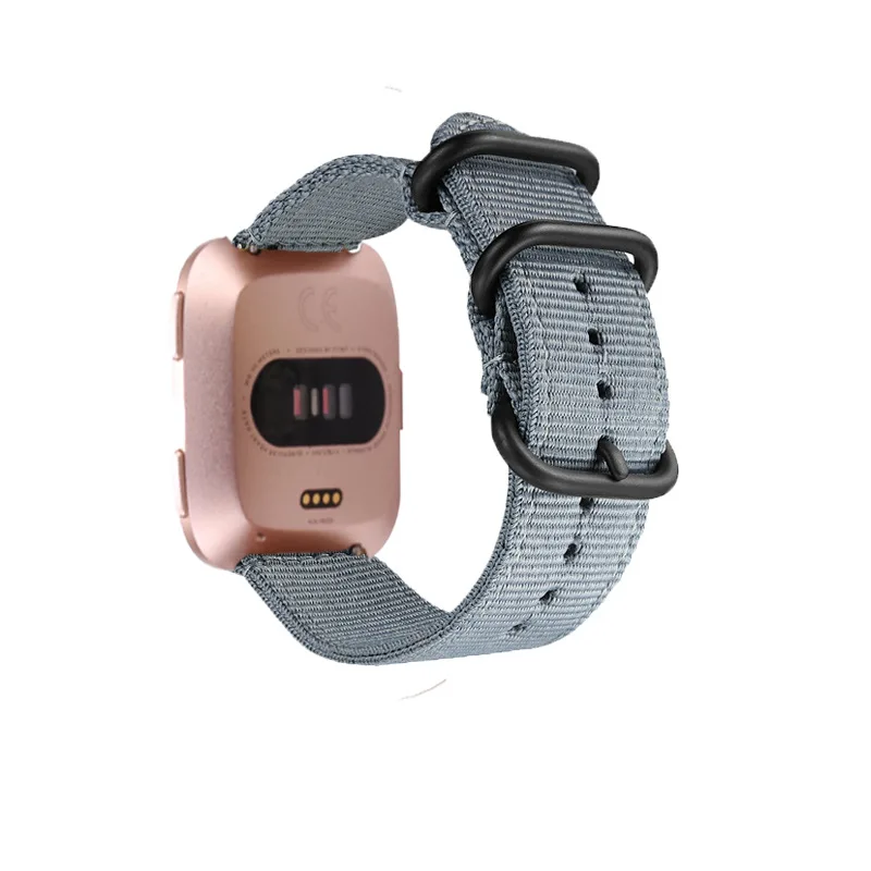 nlyon strap for Fitbit Versa 2 Lite Soft Nylon Replacement Wristband band Edition smart watch Accessories | Наручные часы