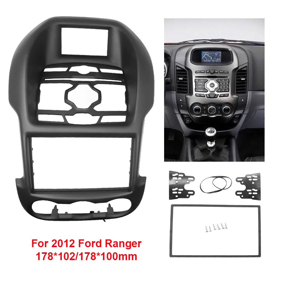 Автомобильная магнитола 2Din стереопанель для Ford Ranger 2012 рамка DVD панель крепления