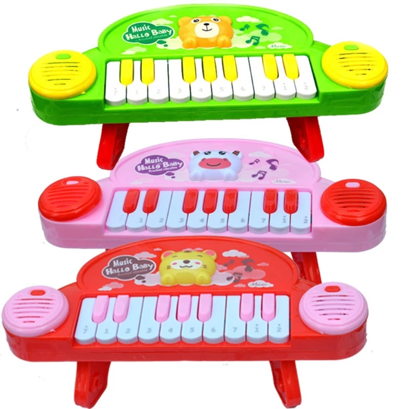 Musical Instruments 10 Keyboards Piano, Cartoon Animal Electronic Light and Music Piano Toy for Baby Educational Gift
Musical Instruments 10 Keyboards Piano, Cartoon Animal Electronic Light and Music Piano Toy for Baby Educational Gift