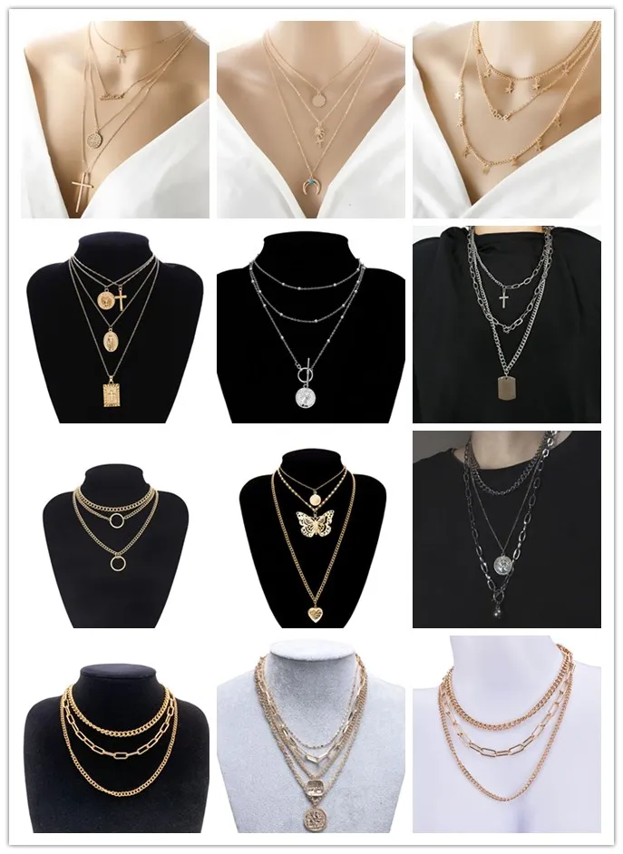 Women's Vintage Cross Coin Shell Star Moon Pendant Necklace Bohemian Multilayer Layered Choker Necklace Party Gift
Women's Vintage Cross Coin Shell Star Moon Pendant Necklace Bohemian Multilayer Layered Choker Necklace Party Gift