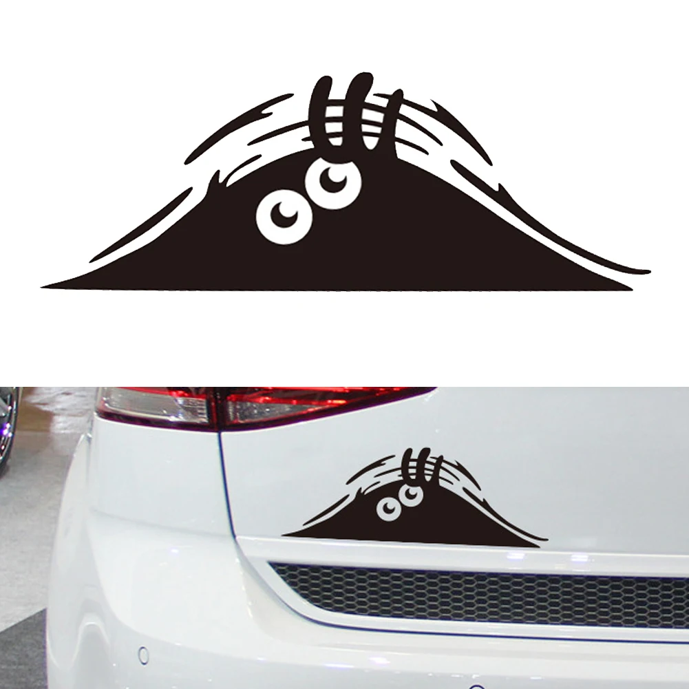 

Elf Car Stickers and Decals Anti Scratch Auto Decoration Funny Peeking 3D Big Eyes Sticker Self-adhesive Vinyl Decal Car Styling