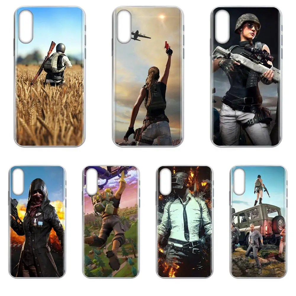 Мягкие чехлы для мобильных телефонов Pubg Galaxy Grand A3 A5 A7 A8 A9 A9S On5 On7 Plus Pro Star 2015 2016 2017