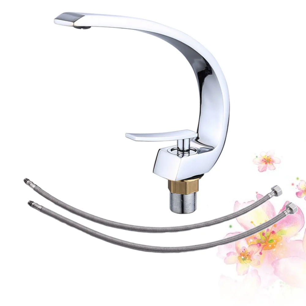 1PC Copper Face Basin Faucet Cold Hot Water Basin Faucet Single-hole Water Tap Water Mixing Bathroom Faucet for Home Hotel Use w
1PC Copper Face Basin Faucet Cold Hot Water Basin Faucet Single-hole Water Tap Water Mixing Bathroom Faucet for Home Hotel Use w