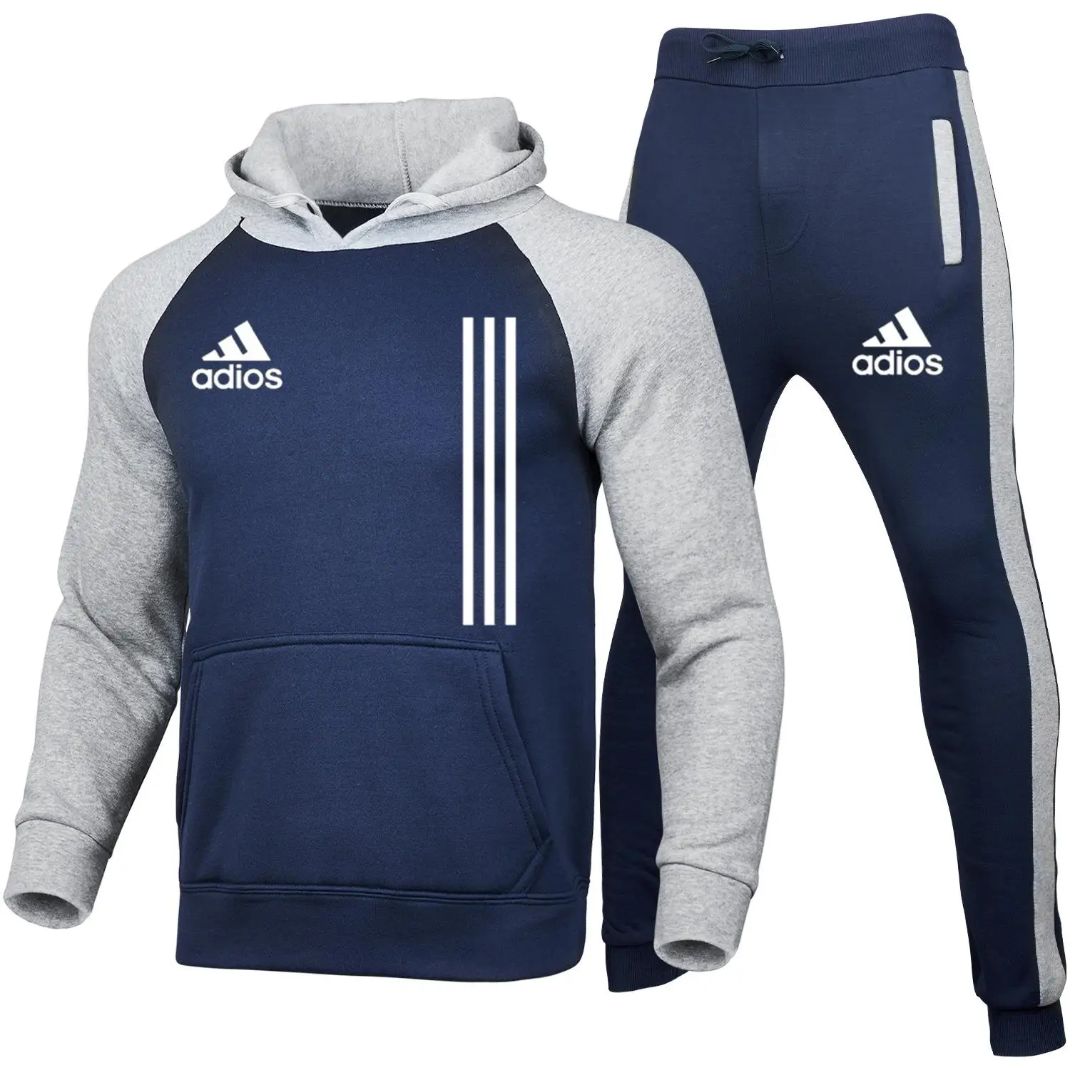 Spring Quick Dry 2Pieces Sets Tracksuit Men Hooded Sweatshirt+pants Pullover Hoodie Sportwear Suit Casual Men Clothes Size S-3XL
Spring Quick Dry 2Pieces Sets Tracksuit Men Hooded Sweatshirt+pants Pullover Hoodie Sportwear Suit Casual Men Clothes Size S-3XL