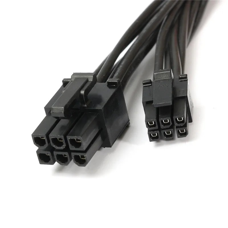 30cm Double PCI-E PCIe 6Pin Power Supply Splitter Cable PCI-E PCIE CPU 6Pin to Graphics Video Card Cord
30cm Double PCI-E PCIe 6Pin Power Supply Splitter Cable PCI-E PCIE CPU 6Pin to Graphics Video Card Cord