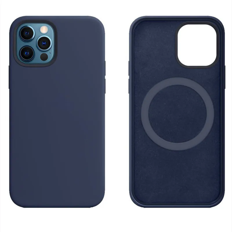 Original For Magsafe Magnetic Liquid Silicone Case For iPhone 12 Pro Max Cover For iPhone 12 Pro 12 Mini Full Cover With Box
Original For Magsafe Magnetic Liquid Silicone Case For iPhone 12 Pro Max Cover For iPhone 12 Pro 12 Mini Full Cover With Box