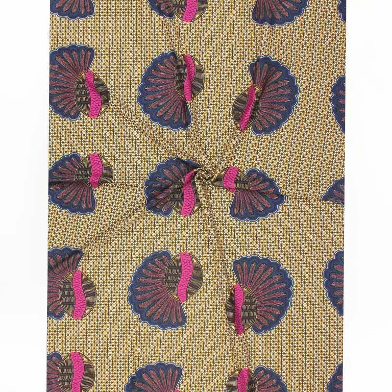 Hot sale conch design satin silk fabric with organza African wax design 2yards chiffon matching 4 yards silk african print
Hot sale conch design satin silk fabric with organza African wax design 2yards chiffon matching 4 yards silk african print