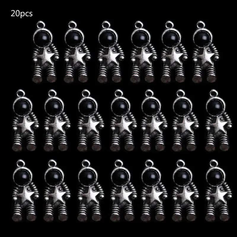 20pcs Universe Astronaut Antique Silvery Space Man Charms Pendants Jewelry DIY A2UA
20pcs Universe Astronaut Antique Silvery Space Man Charms Pendants Jewelry DIY A2UA