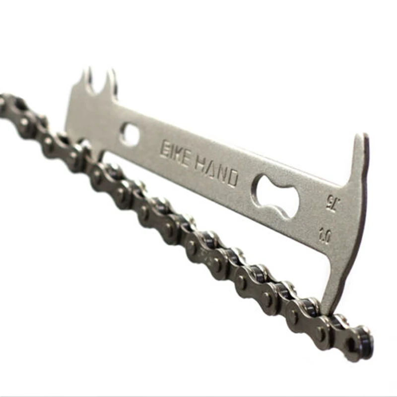 1Pcs Sliver Bike Chain Wear Indicator Bicycle Repair Tools Cycling Chain Checker Kits Bicycle Accessories
1Pcs Sliver Bike Chain Wear Indicator Bicycle Repair Tools Cycling Chain Checker Kits Bicycle Accessories