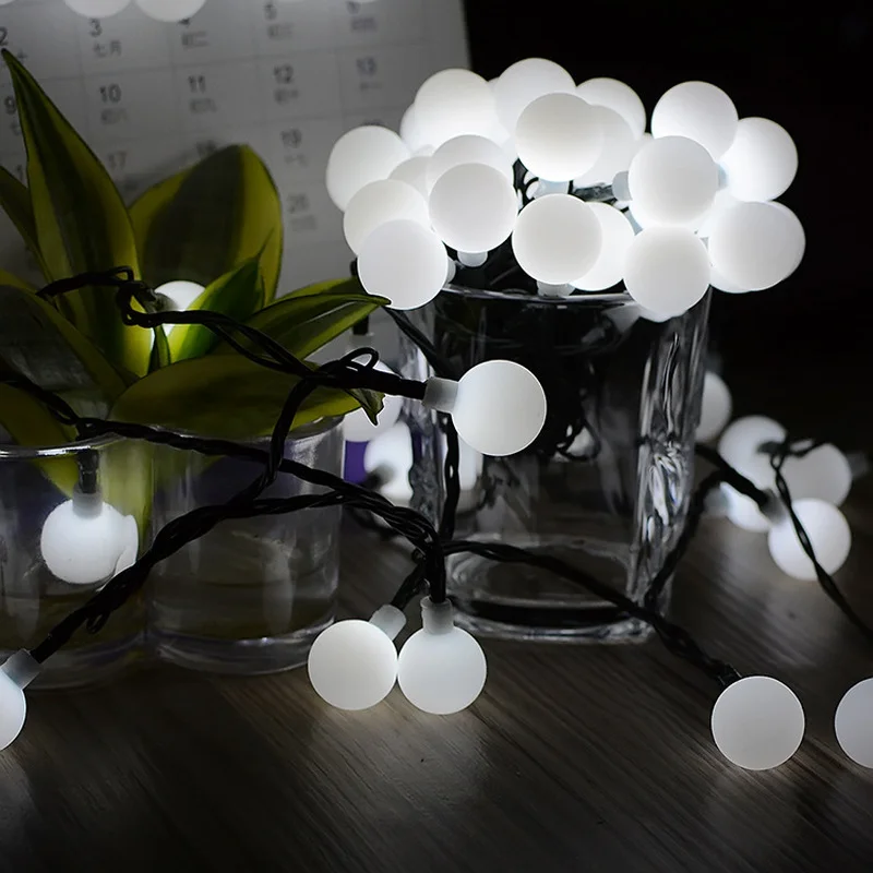 100/200 Leds Christmas Outdoor Landscape Garden Bubble Ball String Light Colorful Holiday Decoration Lamp 2022 New Year
100/200 Leds Christmas Outdoor Landscape Garden Bubble Ball String Light Colorful Holiday Decoration Lamp 2022 New Year