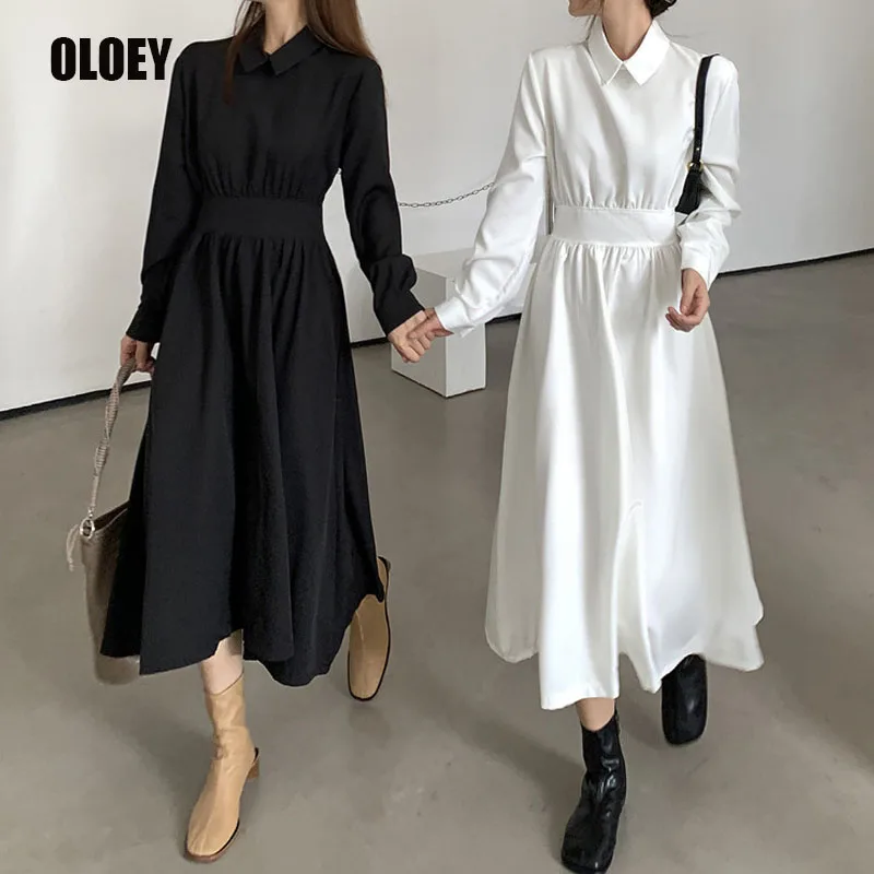 One-Piece French Women Office Dress 2021 Spring Autumn Women'S Long Sleeve Dresses Lady Long Dress Korean Elegant Casual Dresses
One-Piece French Women Office Dress 2021 Spring Autumn Women'S Long Sleeve Dresses Lady Long Dress Korean Elegant Casual Dresses