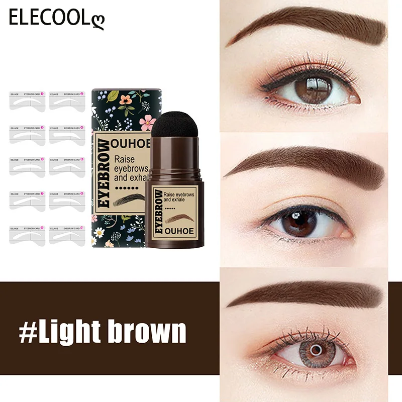 ELECOOL Eyebrow Stamp Brow Kit Gel Eyebrow Stencil Kit Waterproof Eyebrow Stamp Powder Makeup Reusable Eyebrow Stamp Stencil Kit
ELECOOL Eyebrow Stamp Brow Kit Gel Eyebrow Stencil Kit Waterproof Eyebrow Stamp Powder Makeup Reusable Eyebrow Stamp Stencil Kit