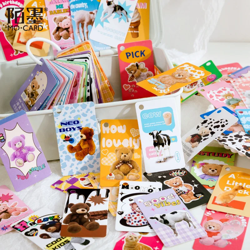 Mini Loose-leaf Notebook Cute Ring Buckle Environmental Word Book Card Tearable Notepads Kawaii Memo Pad No Stickiness
Mini Loose-leaf Notebook Cute Ring Buckle Environmental Word Book Card Tearable Notepads Kawaii Memo Pad No Stickiness