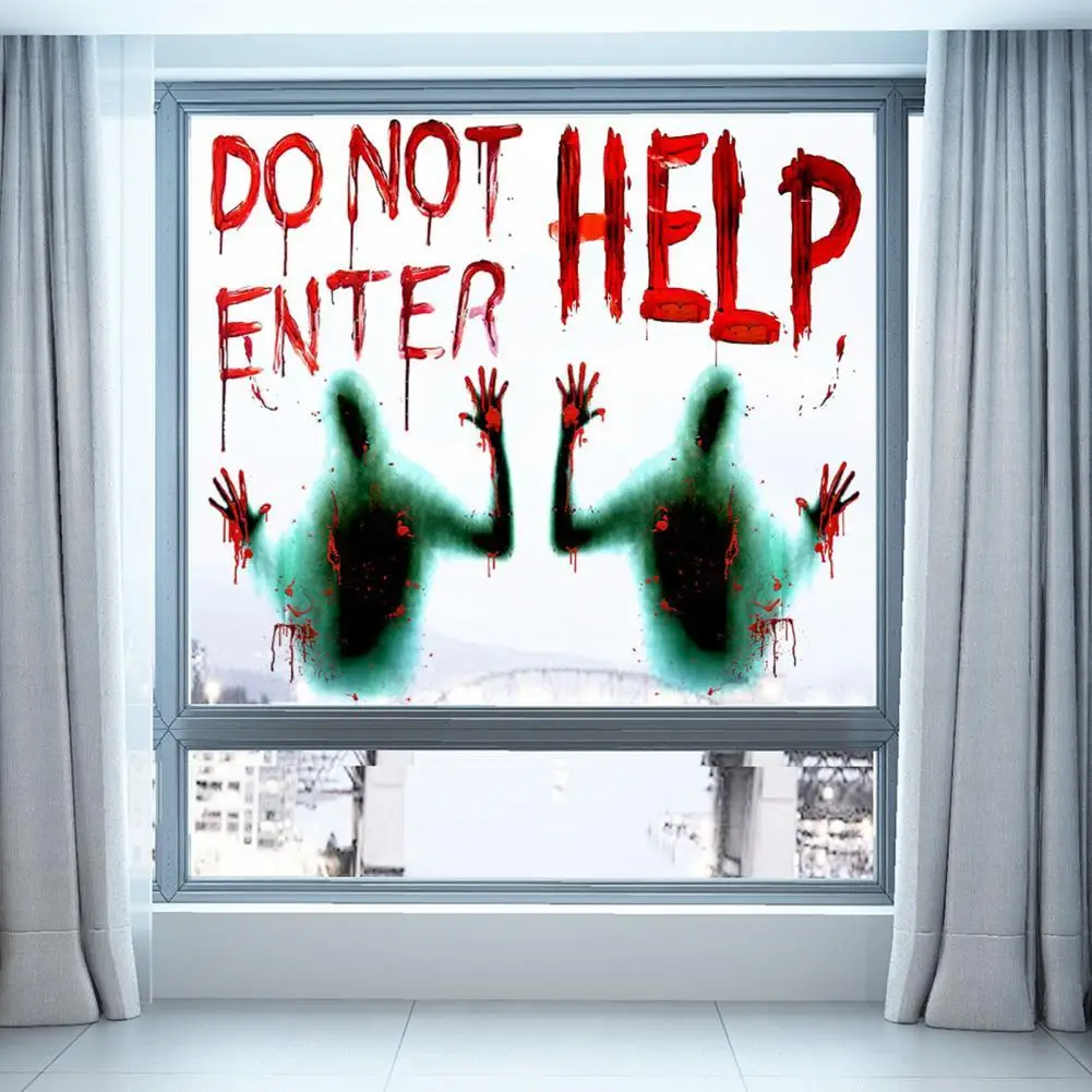 Festival Supplies 2Pcs Practical Halloween HELP DO NOT ENTER Wall Decals PVC Halloween Decals Creative for Wall
Festival Supplies 2Pcs Practical Halloween HELP DO NOT ENTER Wall Decals PVC Halloween Decals Creative for Wall
