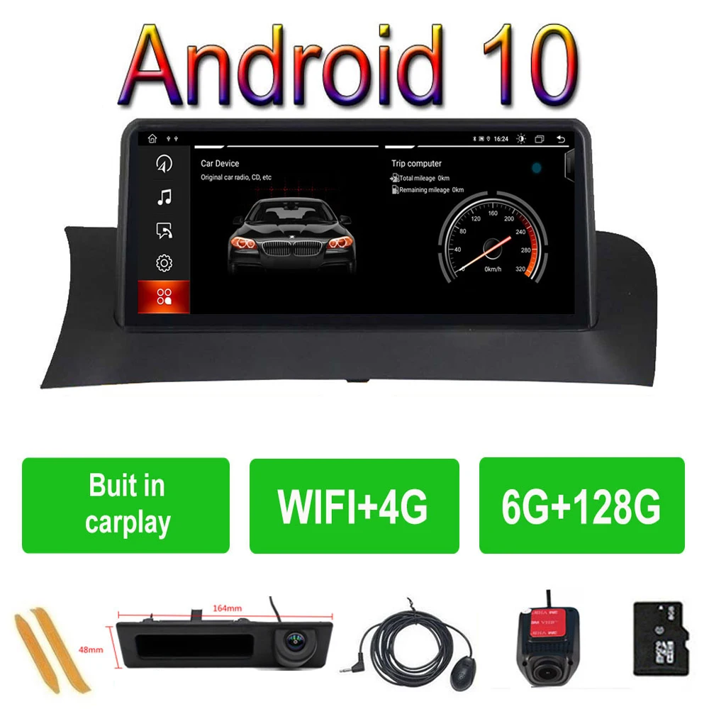6+128GB Car Radio Android 10.0 Stereo Player GPS Multimedia Navigation For BMW X3 F25 X4 F26 CIC NBT System
6+128GB Car Radio Android 10.0 Stereo Player GPS Multimedia Navigation For BMW X3 F25 X4 F26 CIC NBT System