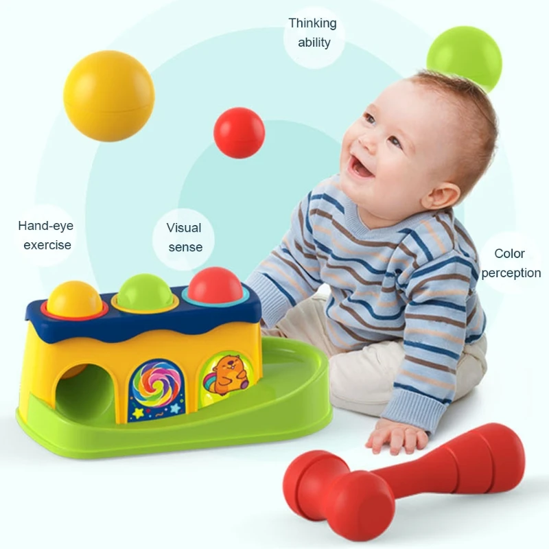 Brain Developmental Toy Color Sorting Game for Hand Motor Skill Training Baby Pounding Toy Playset Early Education Toy
Brain Developmental Toy Color Sorting Game for Hand Motor Skill Training Baby Pounding Toy Playset Early Education Toy