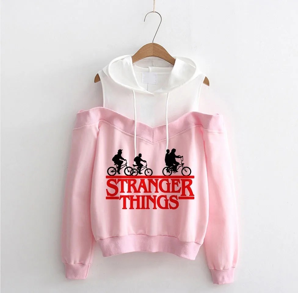 Stranger Things off shoulder Hoodie Women Stranger Thing Sweatshirts Kawaii cotton Oversized Harajuku Sexy streetwear
Stranger Things off shoulder Hoodie Women Stranger Thing Sweatshirts Kawaii cotton Oversized Harajuku Sexy streetwear