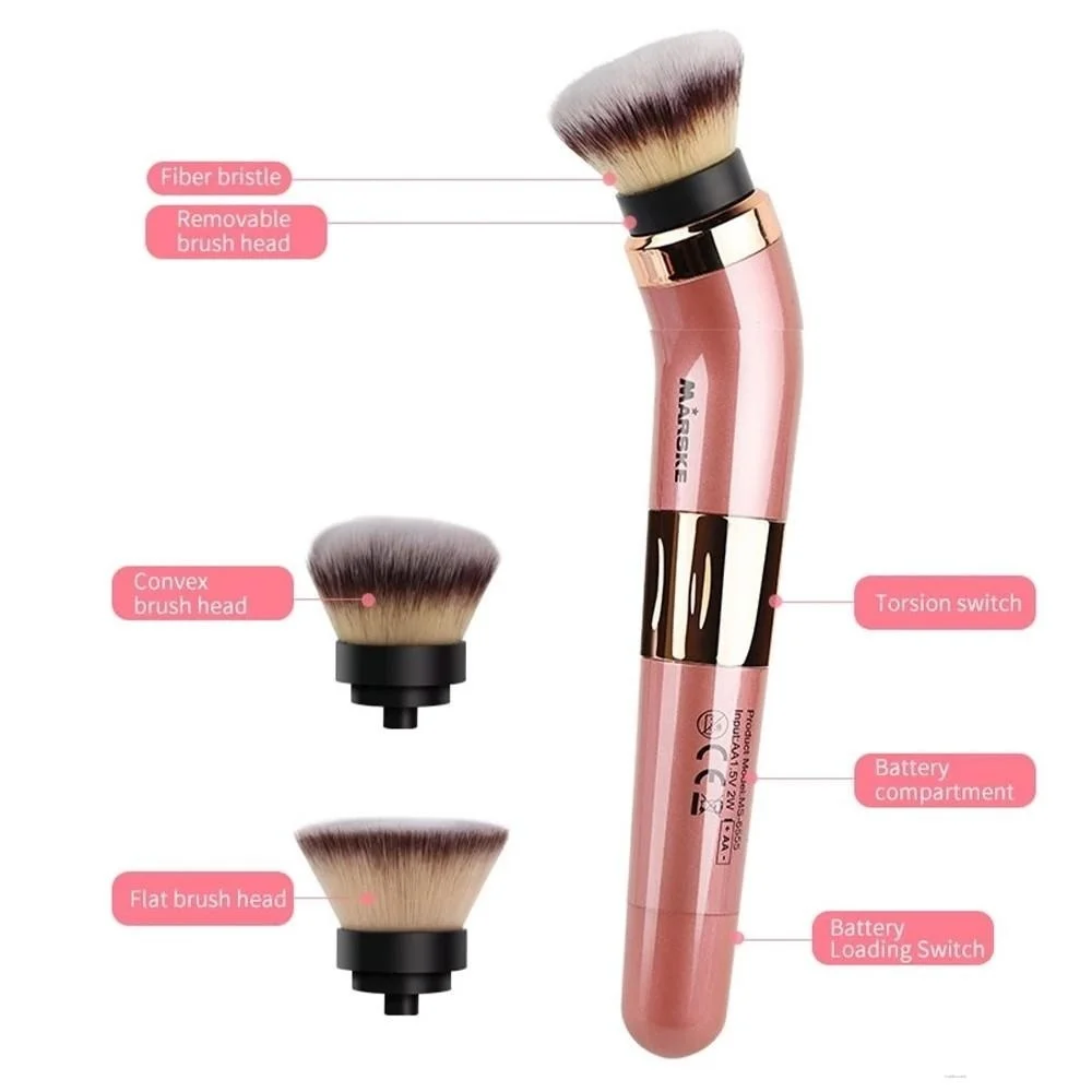 Loose Electric Multifunction Makeup Portable Brush Powder Beauty Tool 360 Degree Rotation Non-toxic Rechargeable Makeup Brush
Loose Electric Multifunction Makeup Portable Brush Powder Beauty Tool 360 Degree Rotation Non-toxic Rechargeable Makeup Brush