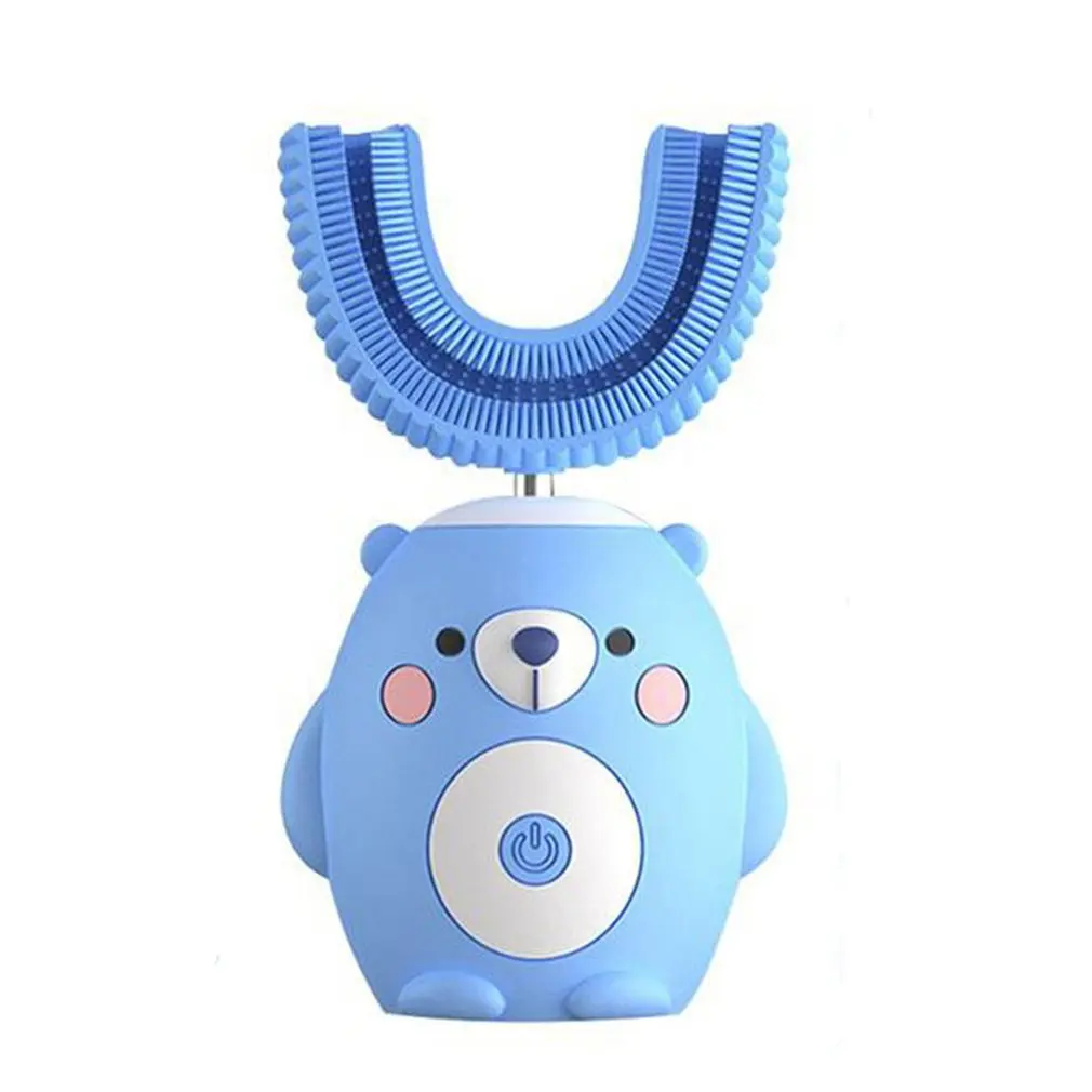 Sonic Electric Toothbrush For Children U Type 360 Degree Automatic Teeth Cleaner Waterproof Kids Toothbrush Voice Type
Sonic Electric Toothbrush For Children U Type 360 Degree Automatic Teeth Cleaner Waterproof Kids Toothbrush Voice Type