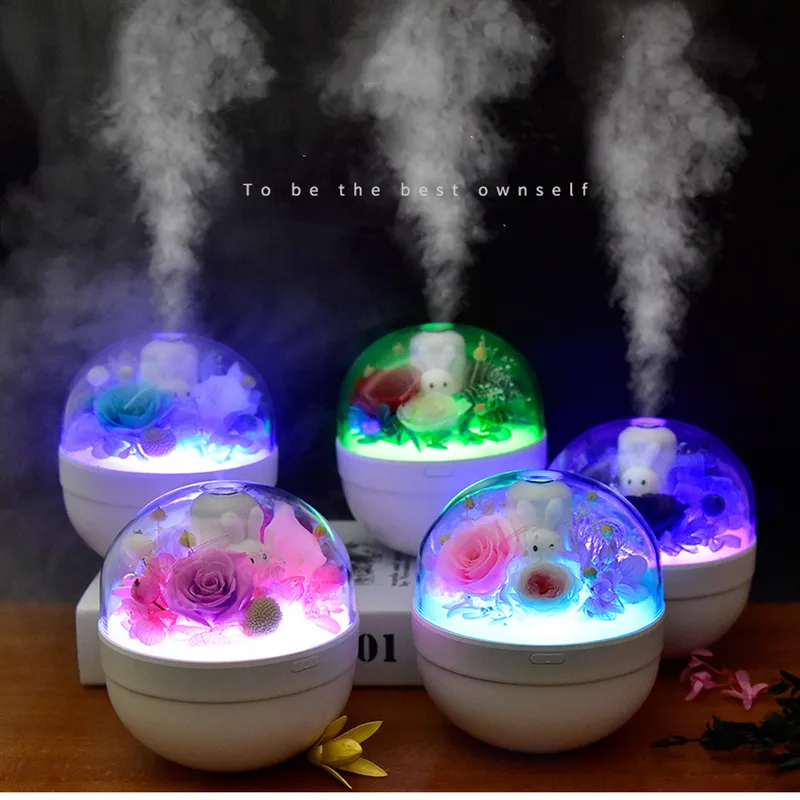 ColorLED lights Rose flower Air Humidifier plant Aroma Diffuser Mist Maker Home Decoration Valentine's Day Birthday Wedding gift
ColorLED lights Rose flower Air Humidifier plant Aroma Diffuser Mist Maker Home Decoration Valentine's Day Birthday Wedding gift