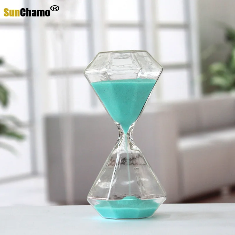 5 Minutes Transparent Glass Sand Watch Hourglass Creative Sandglass Diamond Styling Timer Clock Countdown Timing Home Decor 
5 Minutes Transparent Glass Sand Watch Hourglass Creative Sandglass Diamond Styling Timer Clock Countdown Timing Home Decor