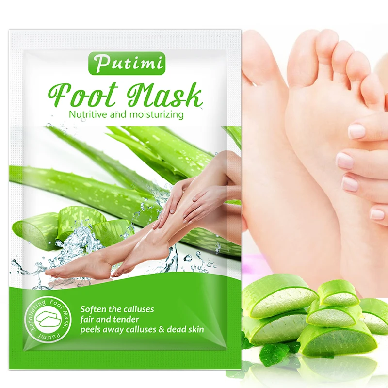PUTIMI Exfoliating Foot Mask Aloe Essence Mask Smooth Moisture Skin Foot Pedicure Socks Peeling Dead Skin Foot Masks for Legs
PUTIMI Exfoliating Foot Mask Aloe Essence Mask Smooth Moisture Skin Foot Pedicure Socks Peeling Dead Skin Foot Masks for Legs