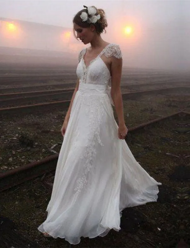 2021 New Cap Sleeve Illusion lace Appliques handmade Elegant V Neck Vestido De Novia Long A-line Wedding Dress Formal Occasion
2021 New Cap Sleeve Illusion lace Appliques handmade Elegant V Neck Vestido De Novia Long A-line Wedding Dress Formal Occasion