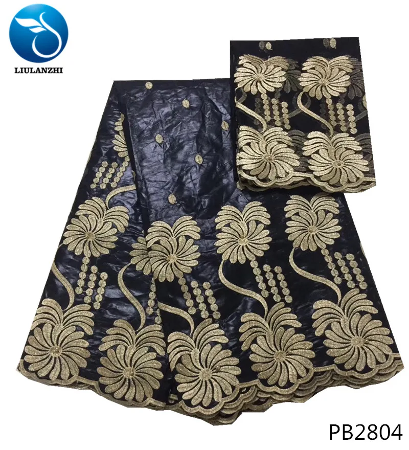 LIULANZHI Black African Fabrics Cotton Baizn Riche Tissu High Quality 7 yards Brocade Riche Party Dress Bazin PB28 
LIULANZHI Black African Fabrics Cotton Baizn Riche Tissu High Quality 7 yards Brocade Riche Party Dress Bazin PB28