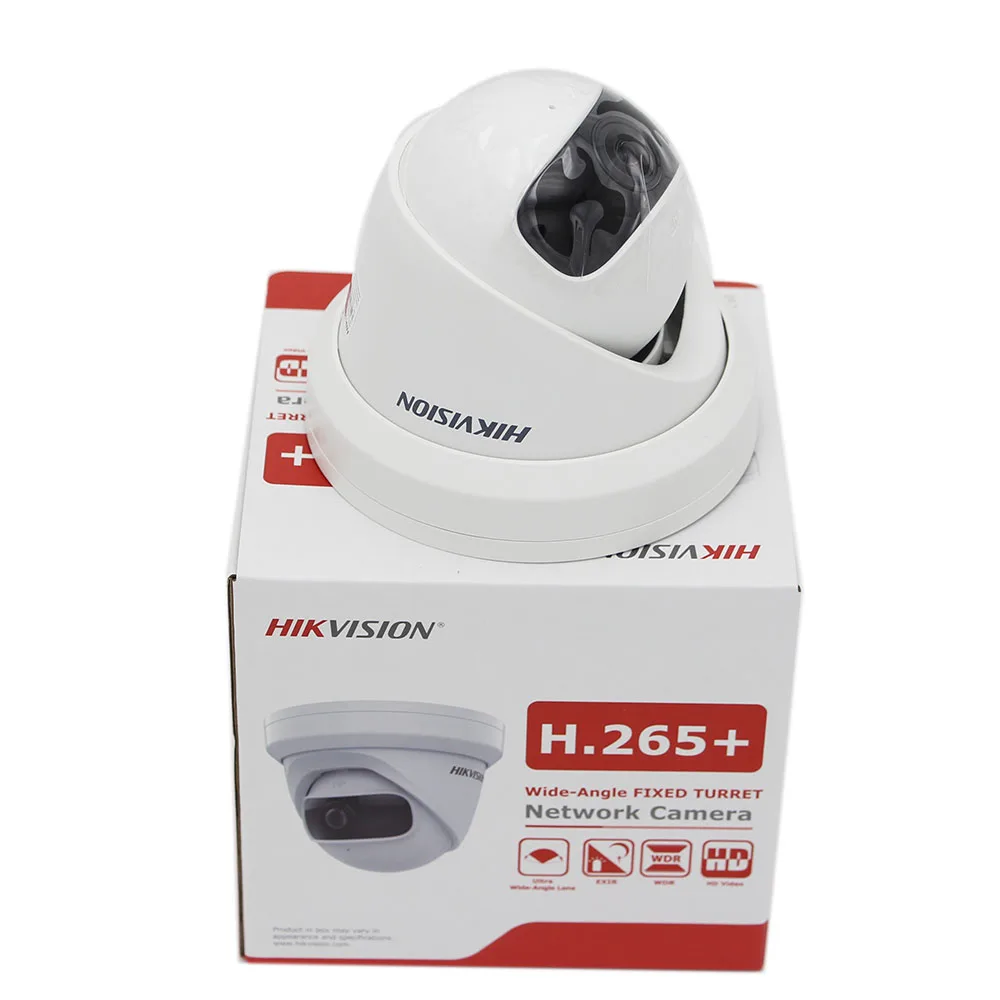 IP Camera 4MP Hikvision IR 1.68mm DS-2CD2345G0P-I Original POE Super Wide Angle Fixed mini Turret Network Camera WDR CCTV Indoor
IP Camera 4MP Hikvision IR 1.68mm DS-2CD2345G0P-I Original POE Super Wide Angle Fixed mini Turret Network Camera WDR CCTV Indoor