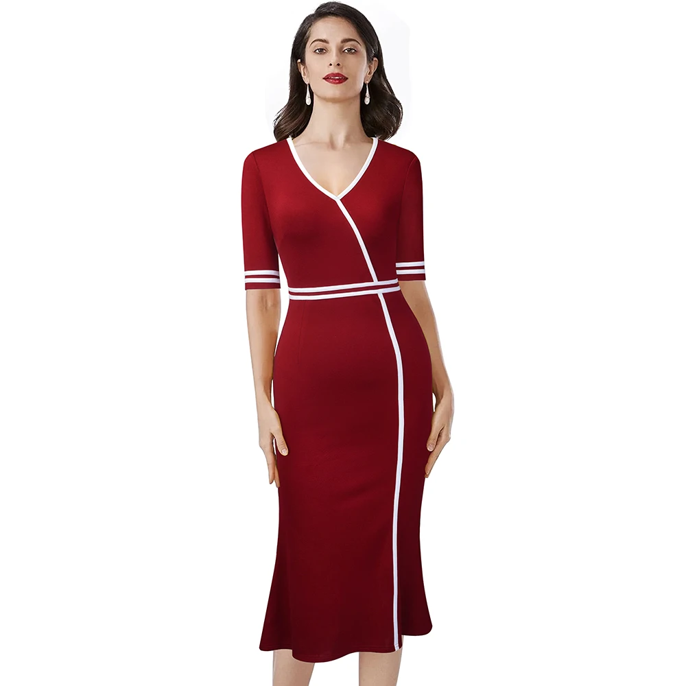 Short Sleeve Dress For Women Hot Sale 2021 Autumn Winter New V Neck Stitching Temperament Commuter Ol Slim Sheath Pencil Skirt
Short Sleeve Dress For Women Hot Sale 2021 Autumn Winter New V Neck Stitching Temperament Commuter Ol Slim Sheath Pencil Skirt