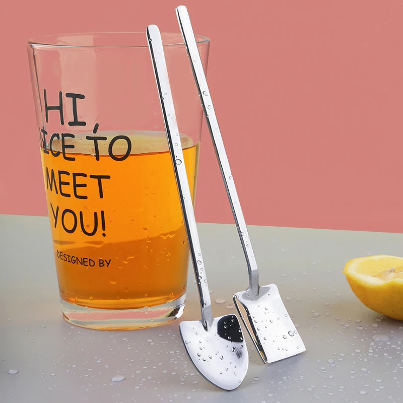 Stainless Steel Spade Shovel Spoon Ice Cream Coffee Spoon Shovel Shaped Shell Teaspoons Afternoon Tea Dessert Long Handle Spoon
Stainless Steel Spade Shovel Spoon Ice Cream Coffee Spoon Shovel Shaped Shell Teaspoons Afternoon Tea Dessert Long Handle Spoon
