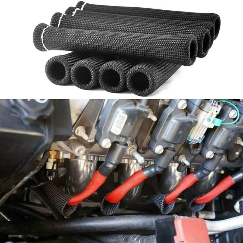 Suitable For SBC BBC 350 454 8PCS Car 1200 Degree Spark Plug- Wire Boots Heat Shield Cover Sleeve CoverSpark plug- wire sheath p
Suitable For SBC BBC 350 454 8PCS Car 1200 Degree Spark Plug- Wire Boots Heat Shield Cover Sleeve CoverSpark plug- wire sheath p