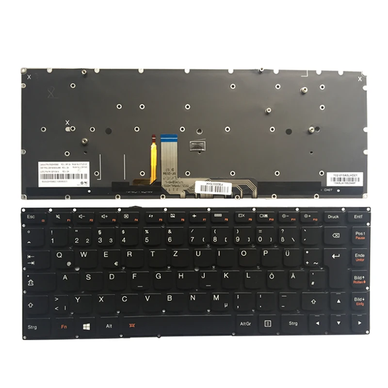 Новая клавиатура GR для Lenovo ThinkPad Yoga 4 PRO Yoga 900, немецкая клавиатура для ноутбука с подсветкой
Новая клавиатура GR для Lenovo ThinkPad Yoga 4 PRO Yoga 900, немецкая клавиатура для ноутбука с подсветкой