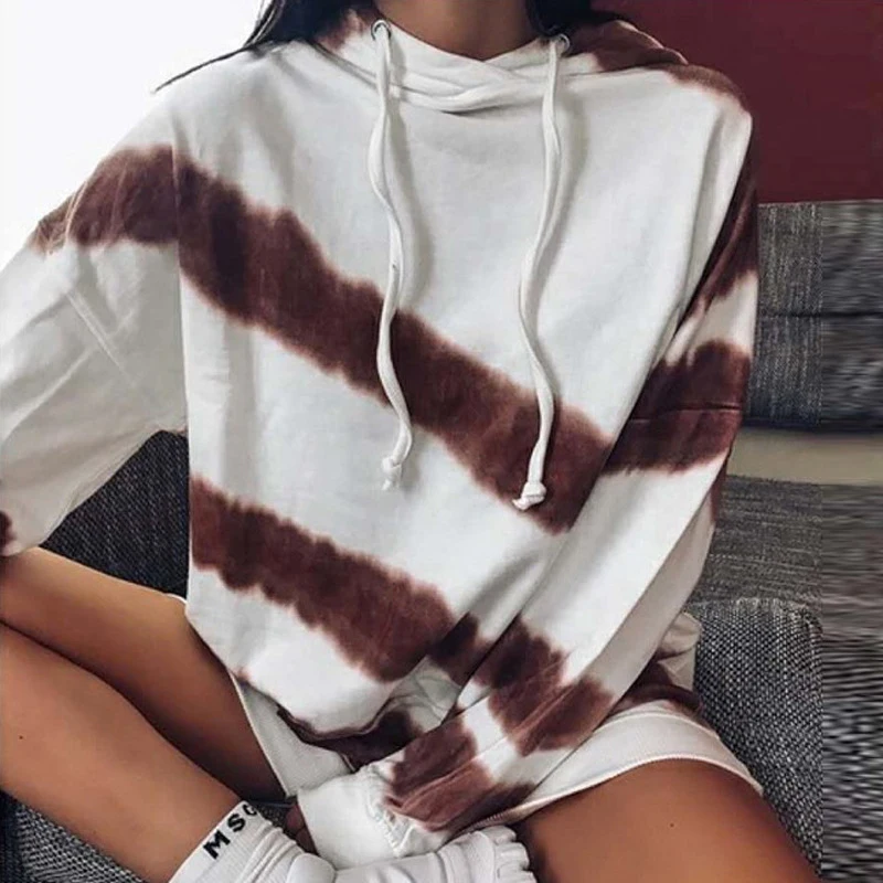 Autumn Fashion Women Striped Hoodies Sweatershirt Blouse Casual Bandage Thin Section Blouse Elegant Pacthwork Long Sleeve Blouse
Autumn Fashion Women Striped Hoodies Sweatershirt Blouse Casual Bandage Thin Section Blouse Elegant Pacthwork Long Sleeve Blouse